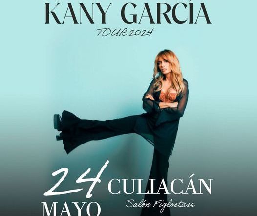     Kany García estará en Mayo en Culiacán.     
